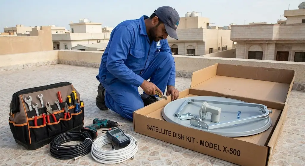 فني ستلايت الهايد بارك في الكويت