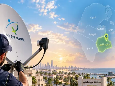 فني ستلايت مبارك الكبير
