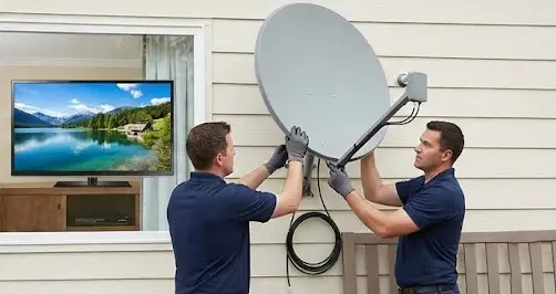 تركيب طبق ستلايت للمنزل