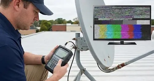 صيانة ستلايت وحل التقطيع